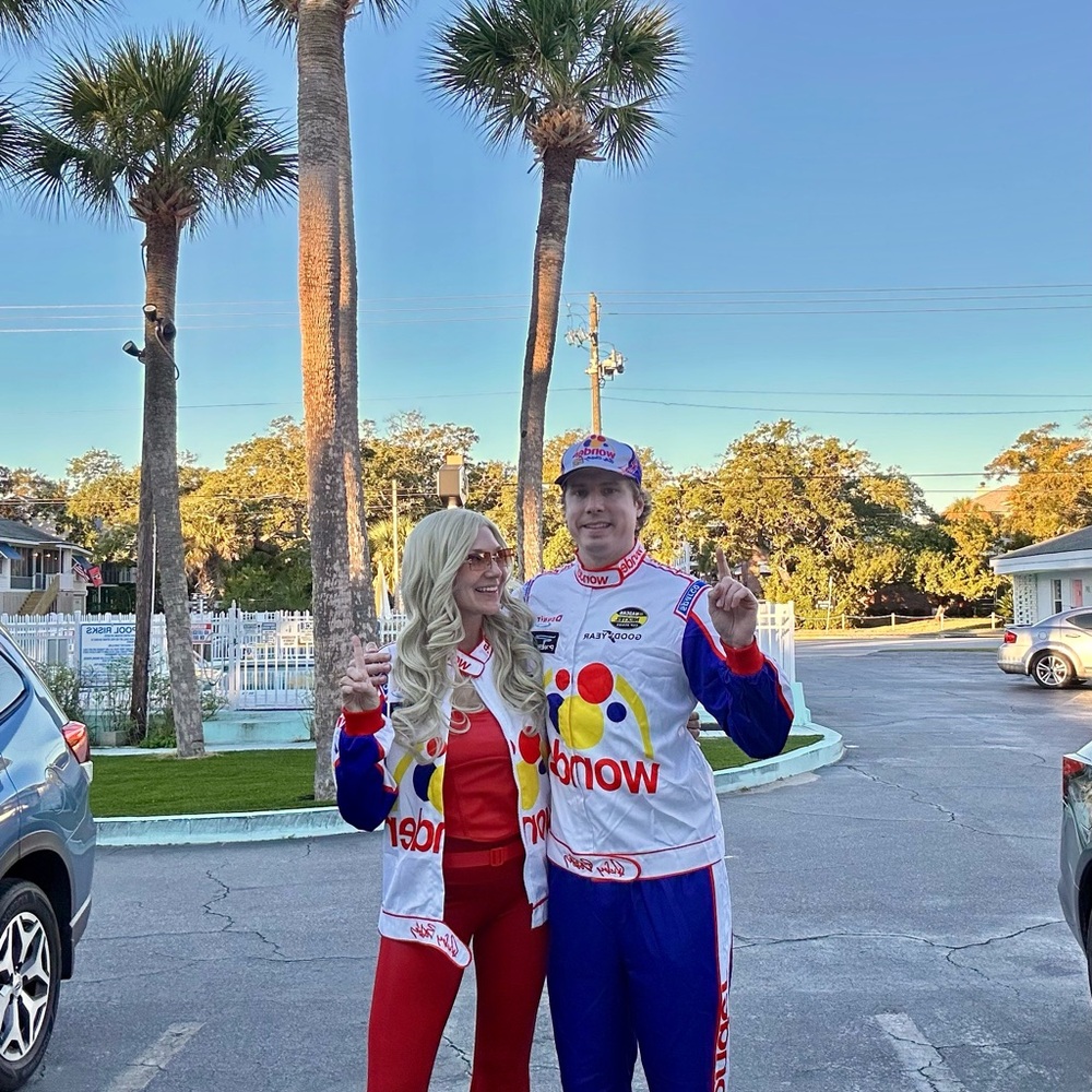 Talladega Nights Ricky Bobby Wonder Bread Racing Performance Jacket